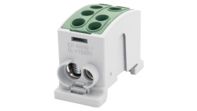 Zacisk Hlk 125A-2 (1X35,1X25 / 1X35,1X25) Al/Cu - Zielony