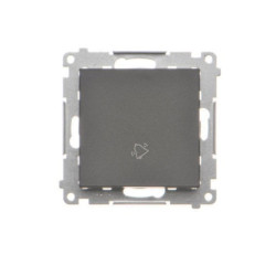 SIMON55 czarny TD1.01/149 Przycisk dzwonkowy+klaw.