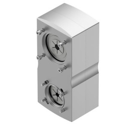 Zestaw połączeniowy Festo do Siłownik pneumatyczny i aktuator EAMM