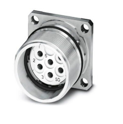 Złącze wielostykowe przemysłowe 6-pinowe M23 Montaż przedni Gniazdo Phoenix Contact