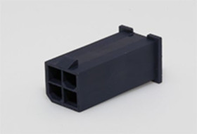 Obudowa złącza zagniatanego 4-pinowe 2-rzędowe raster: 4.2mm Molex Żeński Mini-Fit