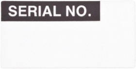 Etykieta samoprzylepna z nadrukiem 120 szt. Brady Klej