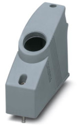 Grommet housing, size VC3, PA, M25, angled, screw locking, IP65, 1852961