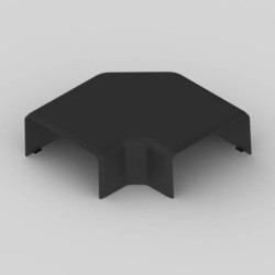 EKD 80x40 8503 FB - element kątowy czarny