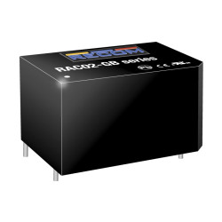Zasilacz impulsowy nap. wyjściowe: 24V dc 2W 83mA 1 wyjście nap. wejściowe: 85 → 264V ac Do montażu na płytce