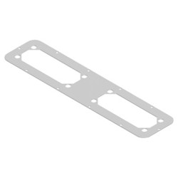 Płyta dławnicy, 220mm x 500mm, materiał: PE, Stal, Schneider Electric