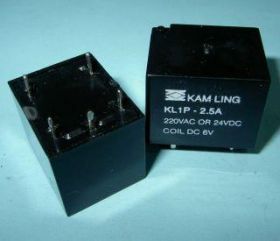 6V 2,5A/250V KL1P PRZEKAŹNIK