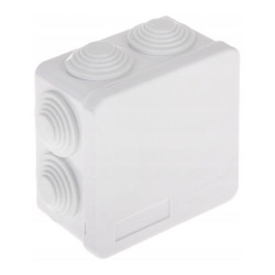 Puszka instalacyjna natynkowa PK-55 Simet 87x87x51mm z dławicami