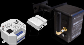 300519 Radio exhaust air control set with temperature sensor