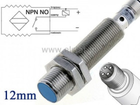 Czujnik indukcyjny LR12XBF04DNOY-E ( NPN, NO, M12)