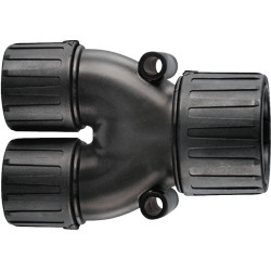 HellermannTyton 166-25804 HG34-Y28 Conduit Y Connector IP66 Entry 34mm Exit 28mm
