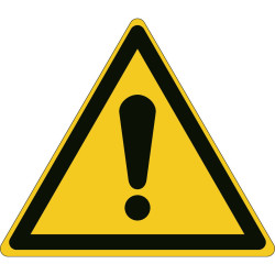 Tablica ostrzegawcza Ogólne niebezpieczeństwo