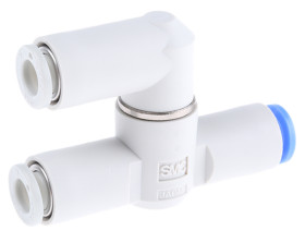 Pneumatyczny zawór wahadłowy, OR, Rura, 6mm, 420L/min, 1 MPa