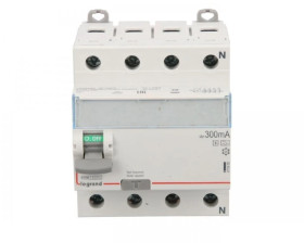 Wyłącznik różnicowoprądowy 4P 40A 0,3A typ A-S P304 DX3 411800
