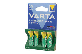 Akumulator; Ni-Mh; Varta AA R2U 2100; 1,2V; 2100mAh; fi 14,5x50,5mm; VARTA; R6 AA