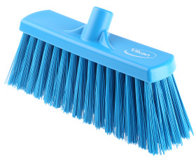 Miotła Przemysł spożywczy, podłogi mokre Niebieski PET Twardy