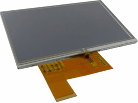 TFT module, 7&quot;/17.8 cm, with touch function, 800 x 480, DEM 800480K3 TMH-PW-N (A-TOUCH)