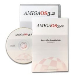 Amiga OS 3.2 Original CD with 3.2 ROMs (A500/A600/A2000/CDTV)