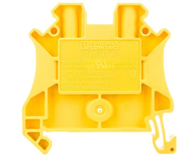 Listwa zaciskowa 2-przewodowa 0,14-6mm2 żółta UT 4 YE 3045114 /50szt./