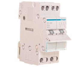 Przełącznik modułowy zasilania I-II 25A 2P SFL225