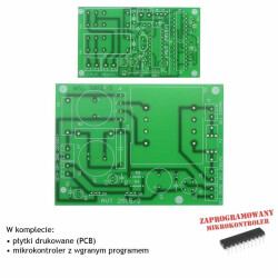 Przedwzmacniacz lampowy stereo sterowany cyfrowo - PCB i mikroprocesor do projektu AVT 2915