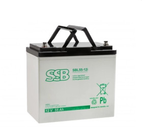 Akumulator VRLA AGM 12V 55Ah (żywotność 10-12lat) SBL55-12i