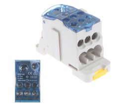 Blok rozdzielczy na szynę DIN UKK125 125A