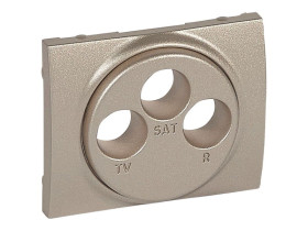 SISTENA LIFE Plakietka Titan do gniazd TV-R-SAT 771473 LEGRAND