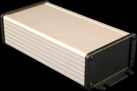 Aluminum enclosure, (L x W x H) 160 x 84 x 44 mm, natural, IP65, 1457K1602