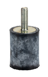 Podstawka antywibracyjna M5 średnica 20mm wysokość całkowita 25mm Cylinder męski-żeński