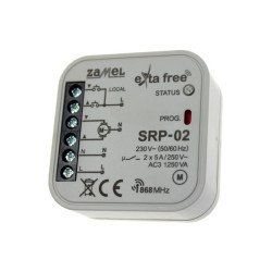 Sterownik rolet dopuszkowy SRP-02 Exta Free ZAMEL