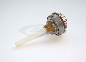 przełącznik obrotowy 2x6 położeń z ośką