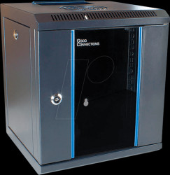 GC-R0102 10" wall-mounted enclosure, 6U, depth 300 mm