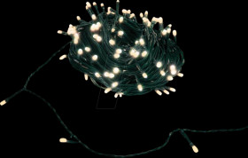 NV-2424VAW LED fairy lights, 24 m, 160 LEDs, Arizona white, 230 V