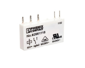 Przekaźnik miniaturowy 1P 6A AgSnO 60V DC REL-MR- 60DC/21 /10szt./2961118