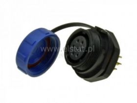 Złącze przemysłowe SP1712/S7 GN panel ( 7P 5A)