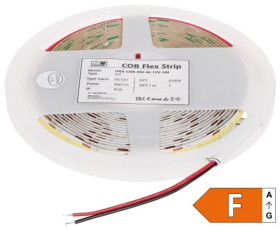 Taśma LED-COB-12V/8W-CW/5M - 6500K
