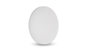 Lampa Ścienna Led Vt-741 6W 3000K 660Lm Ip65 Okrągła Biała 7524