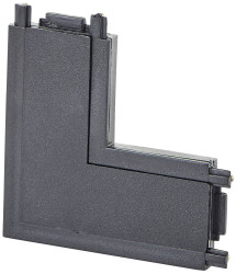 Brilliant Element systemu szynowego niskonapięciowego Łącznik kremowy, czarny 30039/76 Click&Shine Verbinder Ecke