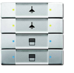 Busch-Jaeger 6127/02-866 2CKA006117A0216 Moduł wejściowy stali szlachetnej 1 szt.