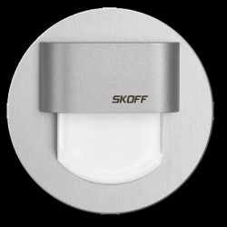 Oprawa przyschodowa RUEDA mini LED Light 10 V DC 0,4 W IP 66 niebieski szlif Inox