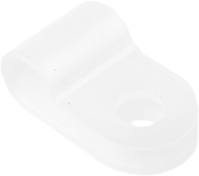 Zacisk typu P Ø zew. 5mm materiał: Poliamid szerokość 10mm kolor , kolor: Naturalny