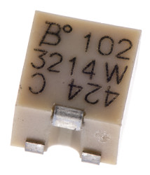 Potencjometr dostrojczy 1kΩ SMD 0.25W 5 -zwoje Regulacja górna 1,5 mm