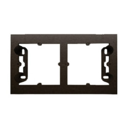 SIMON54 brąz mat. DPN2/46 Puszka n/t 2-krotna