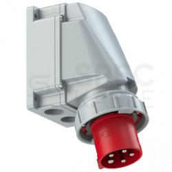 Wtyczka siłowa [5p] 63A 400V stała odbiornikowa IP67 POWER TWIST PCE do obudowy