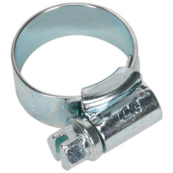 Sealey HCJ00 Hi-Grip Hose Clips Zinc Plated &#xD8;13-20mm Pack Of 30