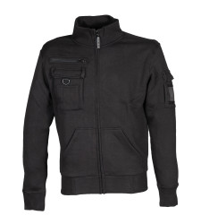 Sweter, 990241, Unisex, S, S, Czarny, Bawełna 35%, Poliester 65