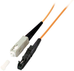 Simplex-jumper, E2000 to SC, 15 m, OS2, singlemode 9/125 µm, O0839.15