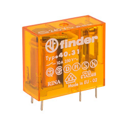 Finder 40.31.8.240.0000 240VAC Relay (Miniature) SPDT 12A