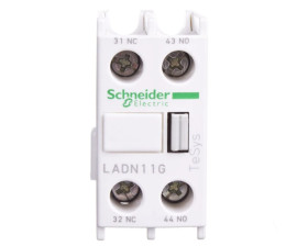 Styk pomocniczy 1Z 1R montaż czołowy LADN11G